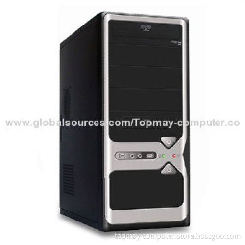 Desktop Computer Case with 0.5mm Thickness, Measures 380 x 175 x 408mm, Made of SECC MaterialNew